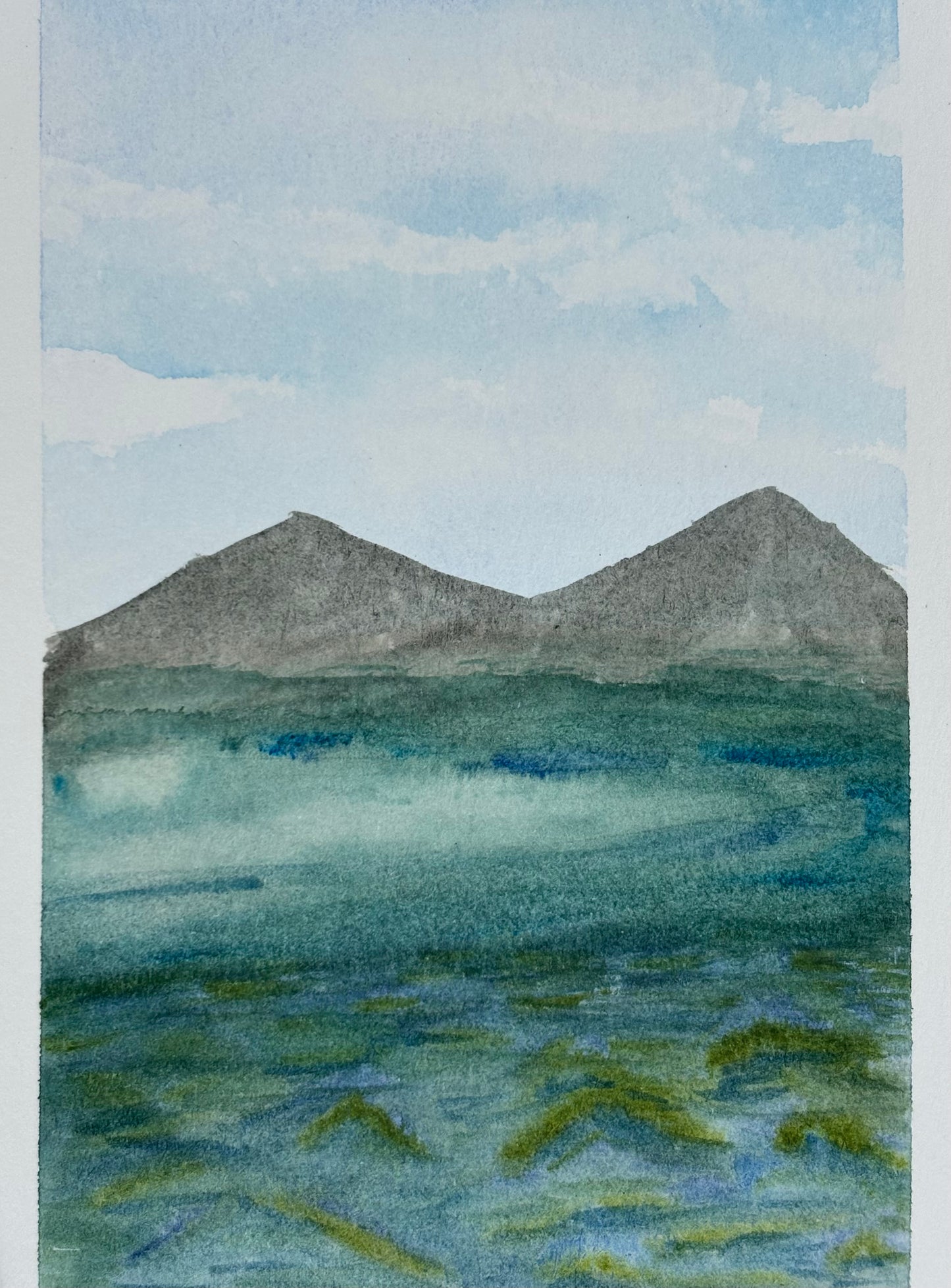 Lesley Stedmon — Correspondances #2 — original postcard artwork