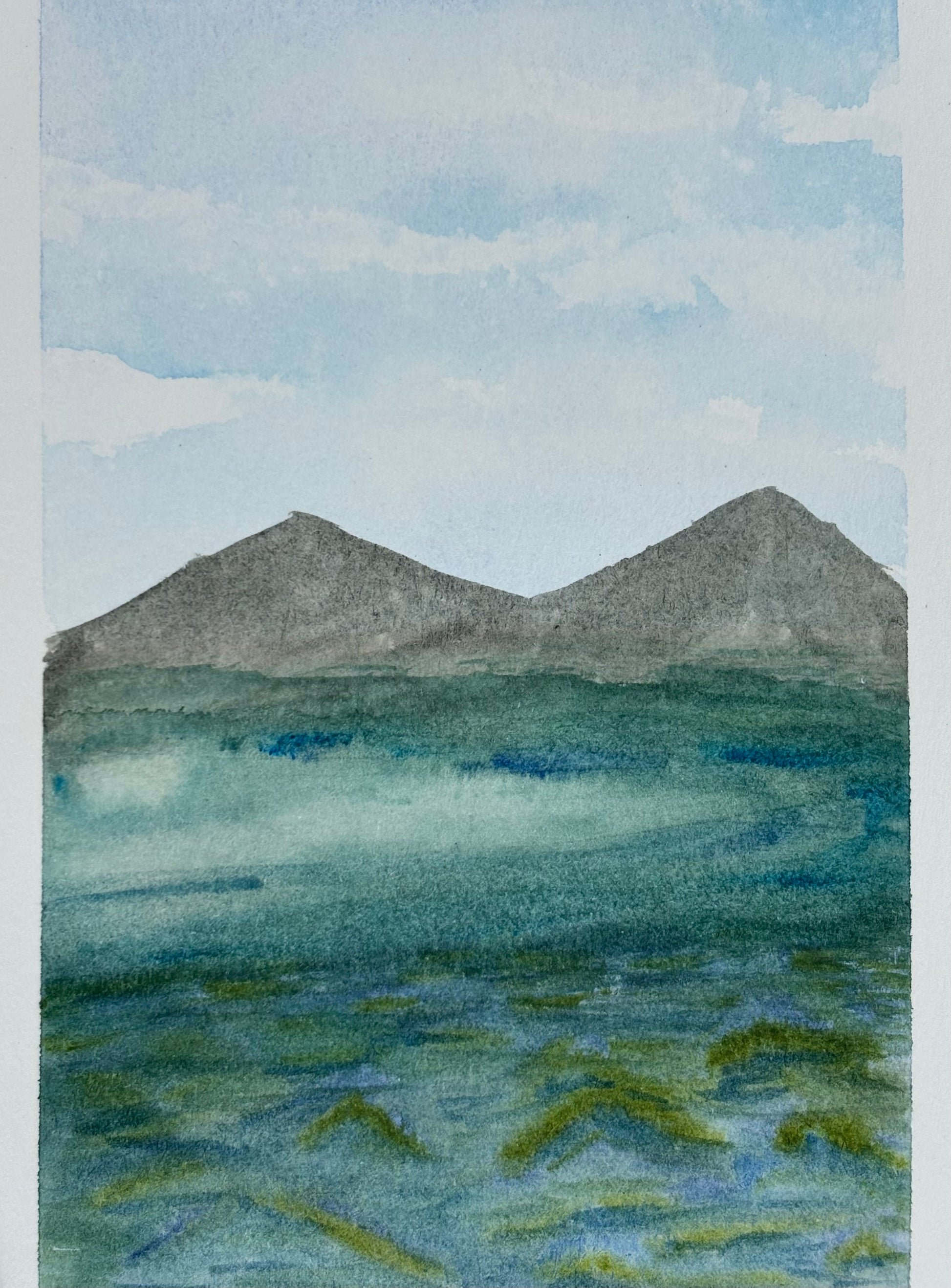Lesley Stedmon — Correspondances #2 — original postcard artwork