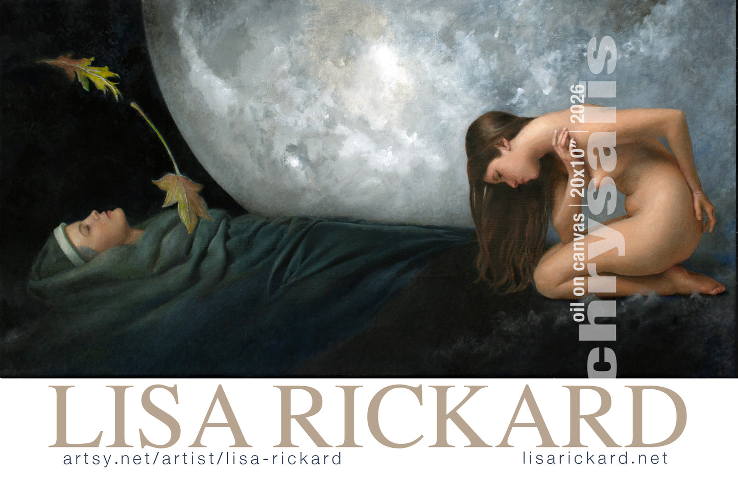 Lisa Rickard — Correspondances #1 — original postcard artwork