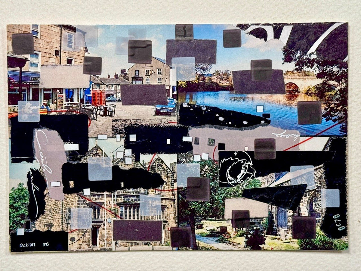 Litha Fox — Correspondances #2 — original postcard artwork