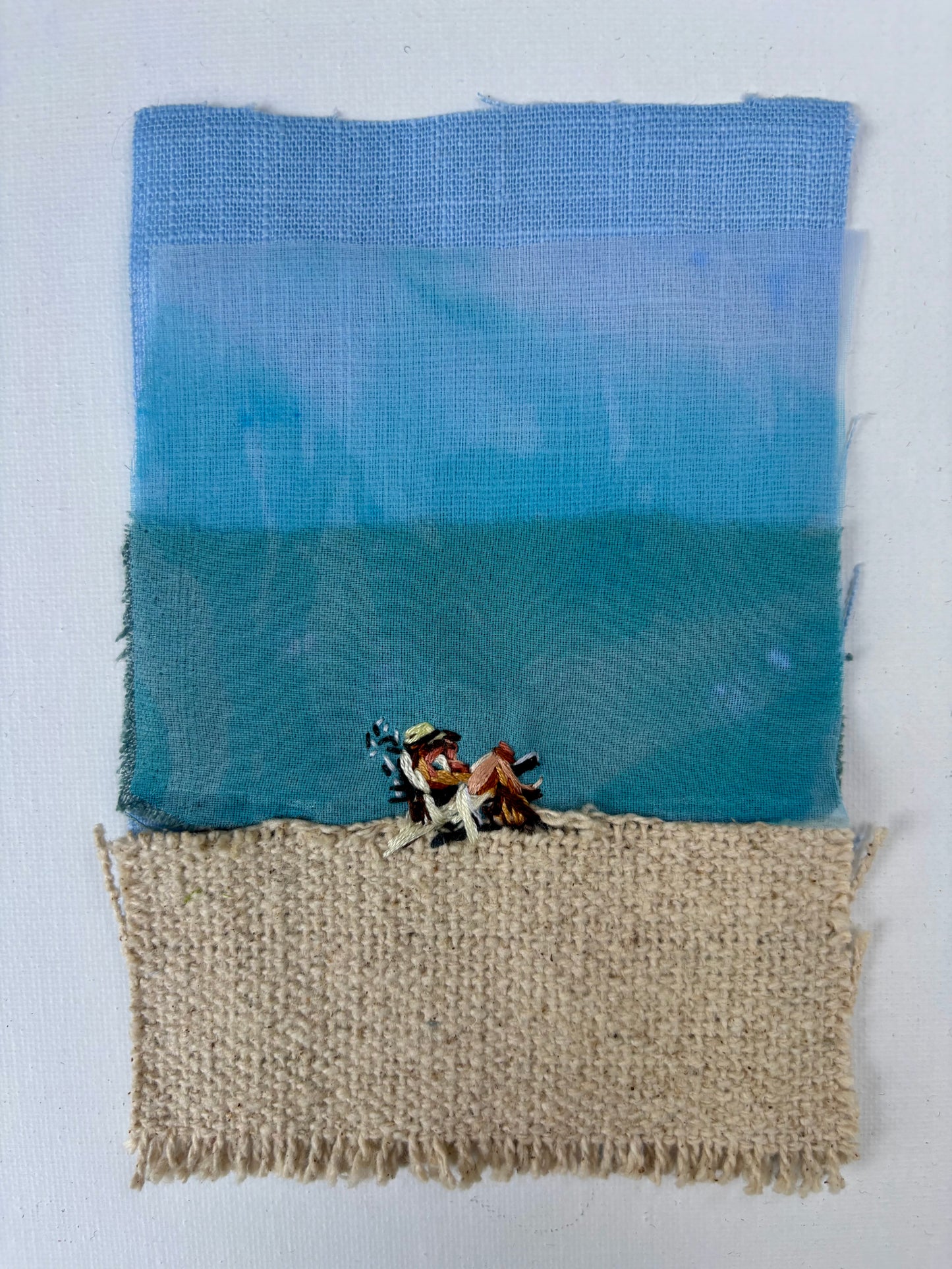 Lotte van Schijndel — Correspondances #1 — original postcard artwork