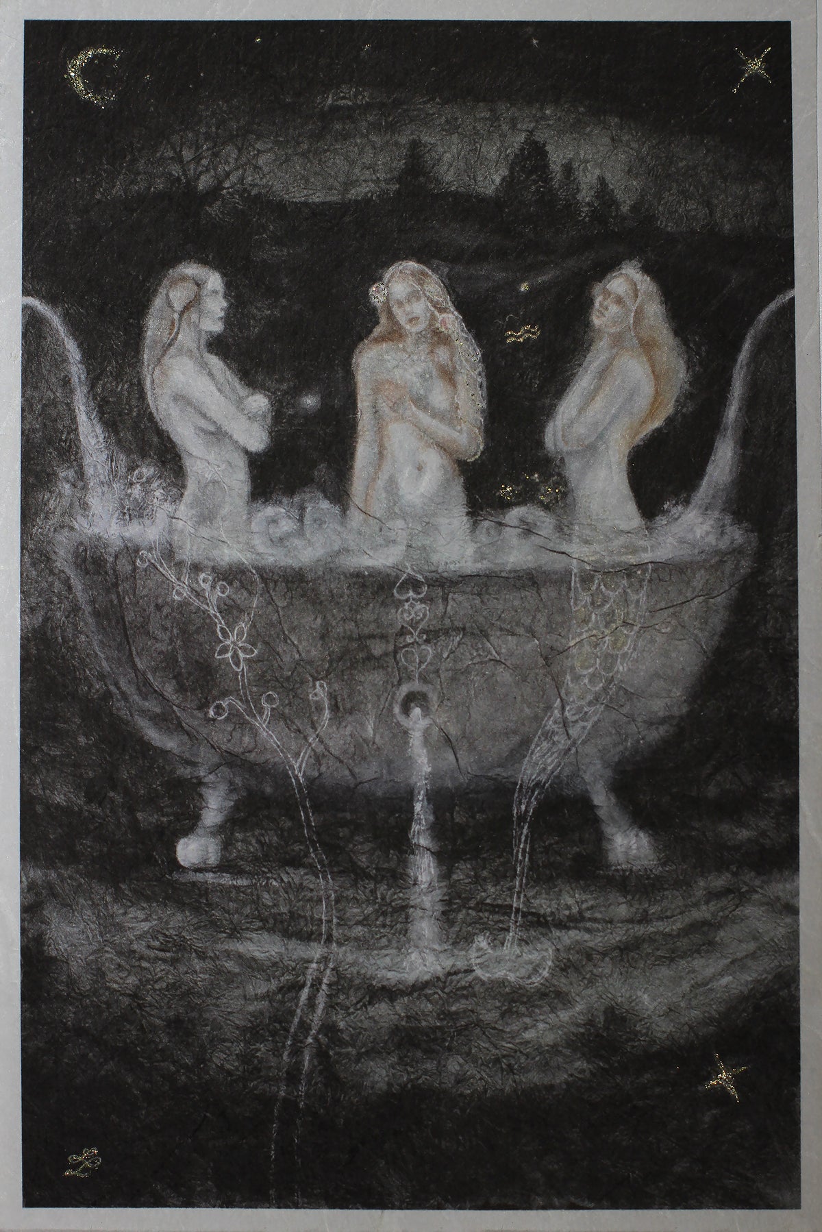 Lucia Horuckova — Correspondances #1 — original postcard artwork