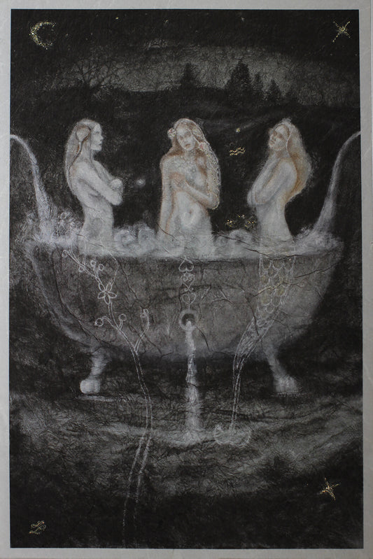 Lucia Horuckova — Correspondances #1 — original postcard artwork