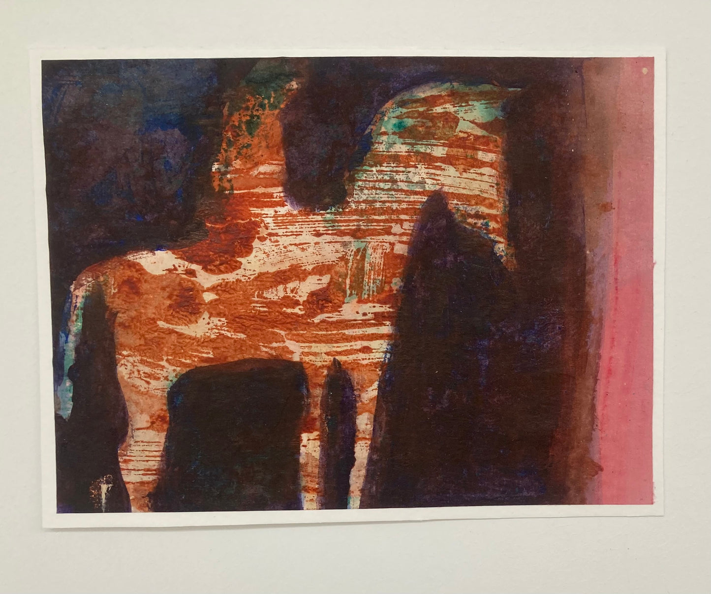 Lucy Spanyol — Correspondances #1 — original postcard artwork