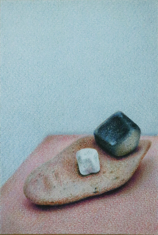 Luisa Denti — Correspondances #2 — original postcard artwork