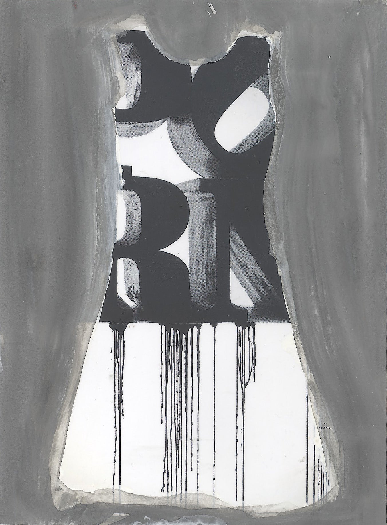 Lynda Deutz — Correspondances #1 — original postcard artwork