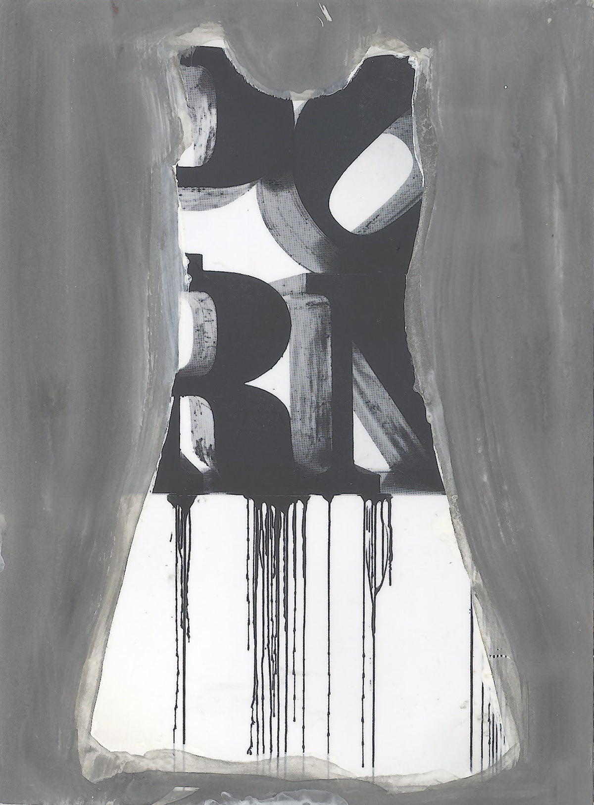 Lynda Deutz — Correspondances #1 — original postcard artwork