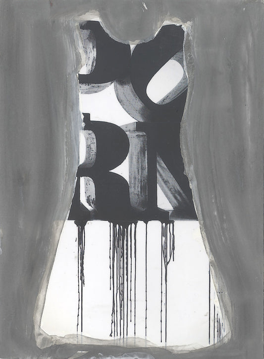 Lynda Deutz — Correspondances #1 — original postcard artwork