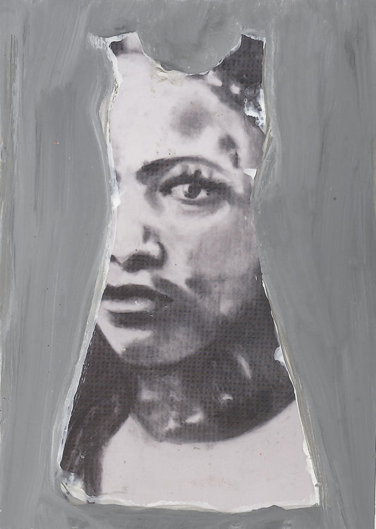 Lynda Deutz — Correspondances #2 — original postcard artwork