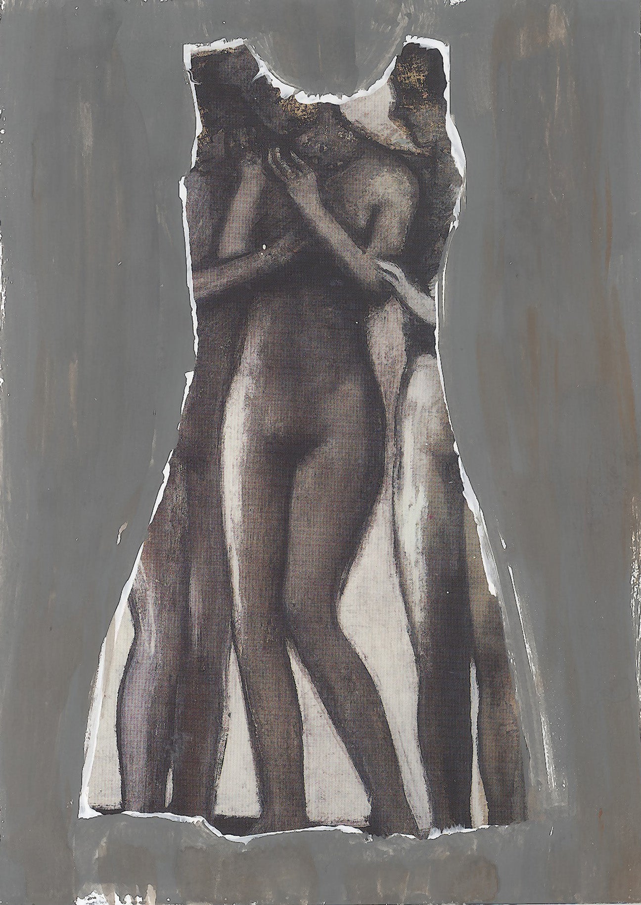Lynda Deutz — Correspondances #3 — original postcard artwork