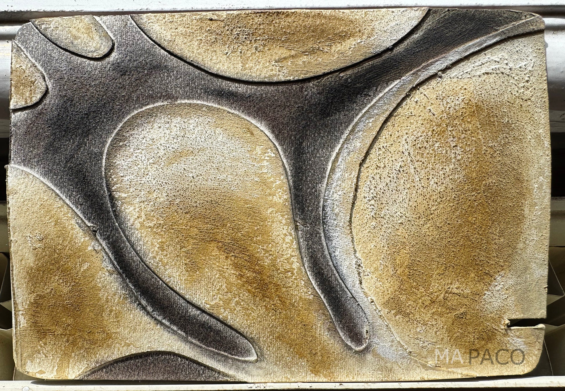 MAPACO Struijk — Correspondances #2 — original postcard artwork