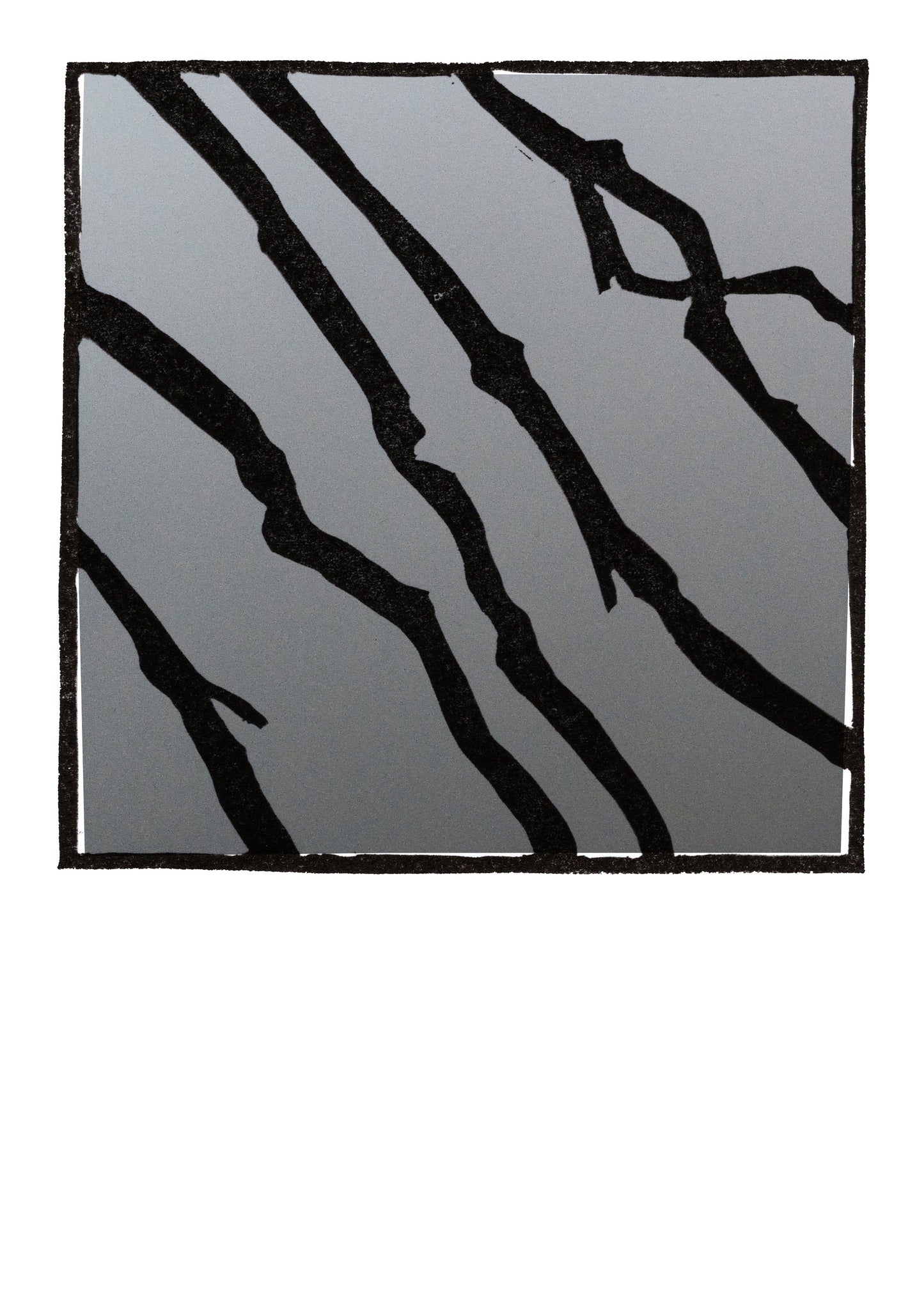 Maaike Ebbinge — Correspondances #3 — original postcard artwork