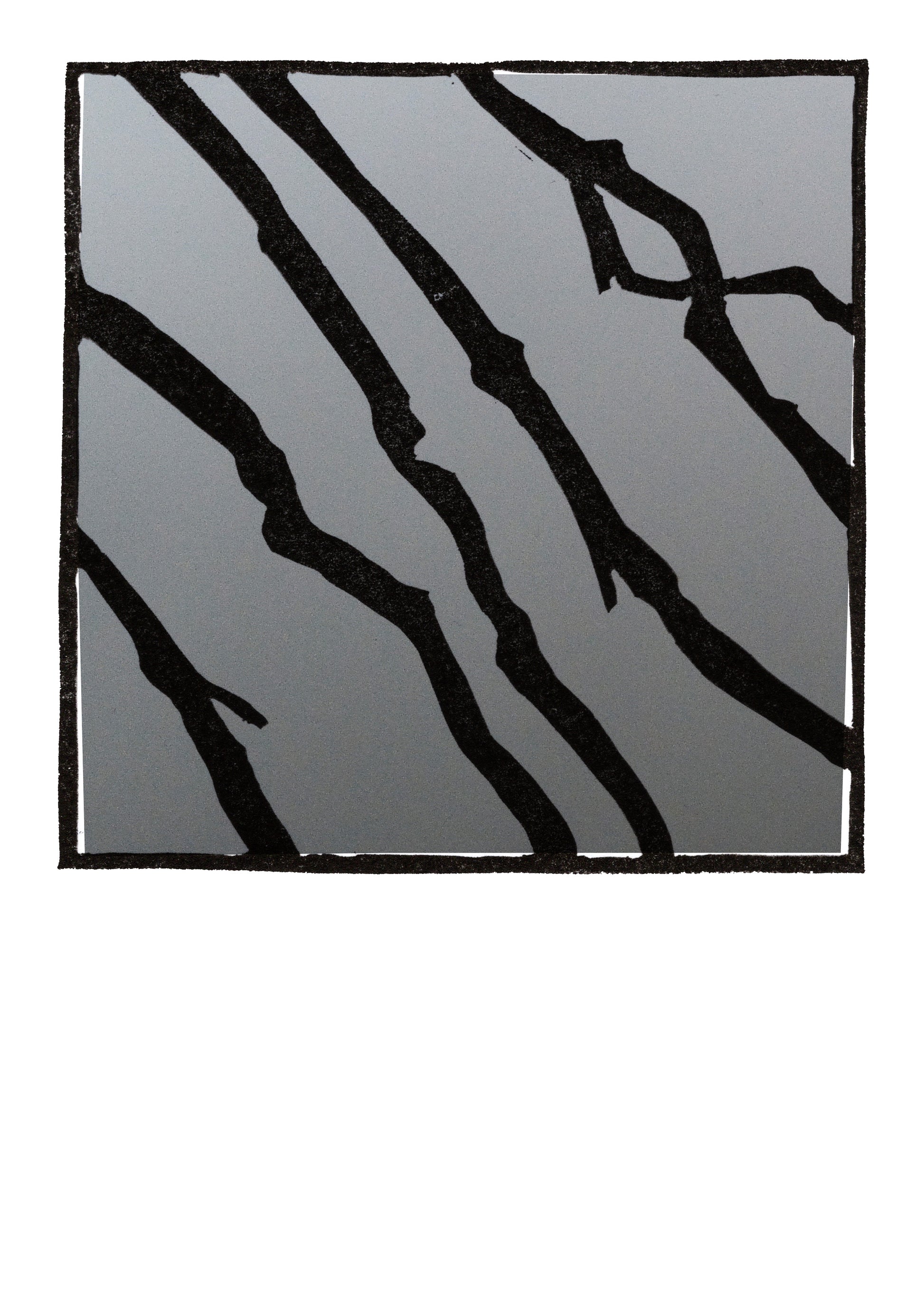 Maaike Ebbinge — Correspondances #3 — original postcard artwork