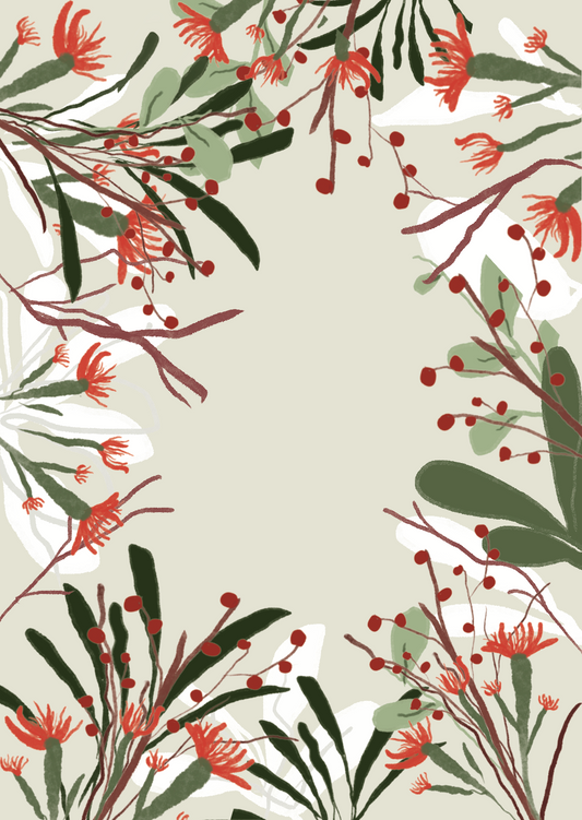 Madison Tong — Correspondances #1 — original postcard artwork