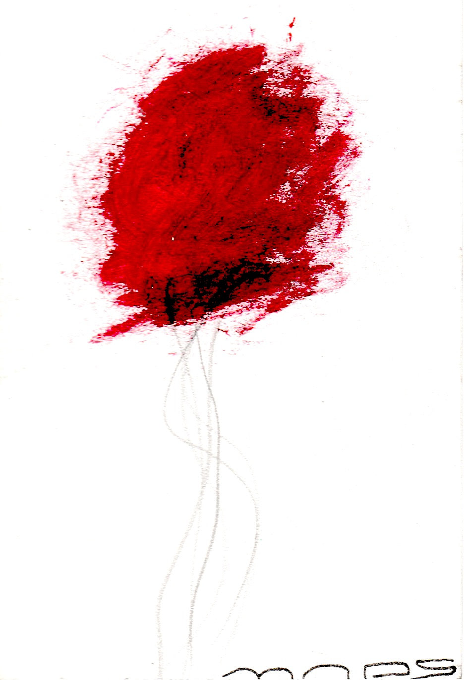 Manuel de Sousa — Correspondances #1 — original postcard artwork