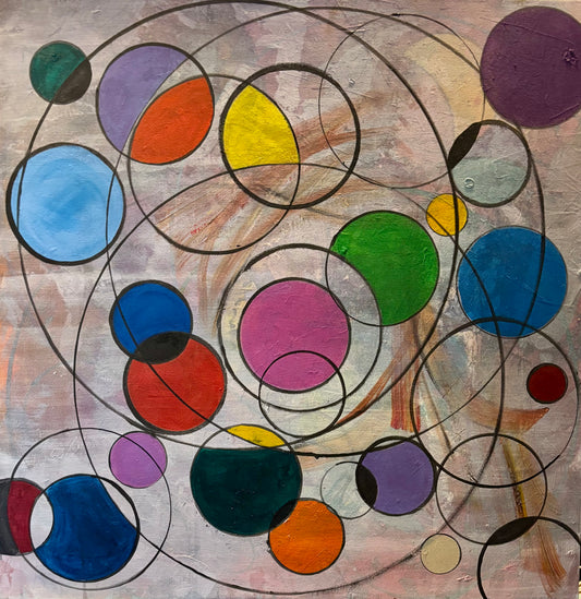 Marci Hartman — Correspondances #1 — original postcard artwork