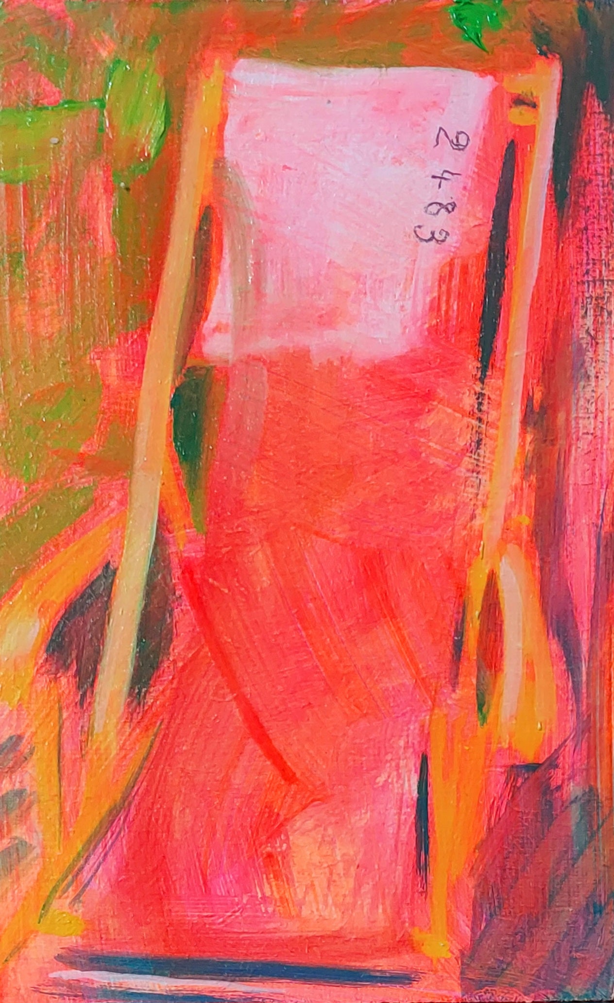 Marian Hobbs Marian Hobbs — Correspondances #1 — original postcard artwork