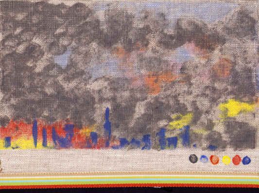 Mariana Vidal Escabi — Correspondances #1 — original postcard artwork