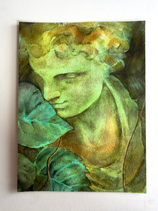 Marion Faymonville — Correspondances #2 — original postcard artwork