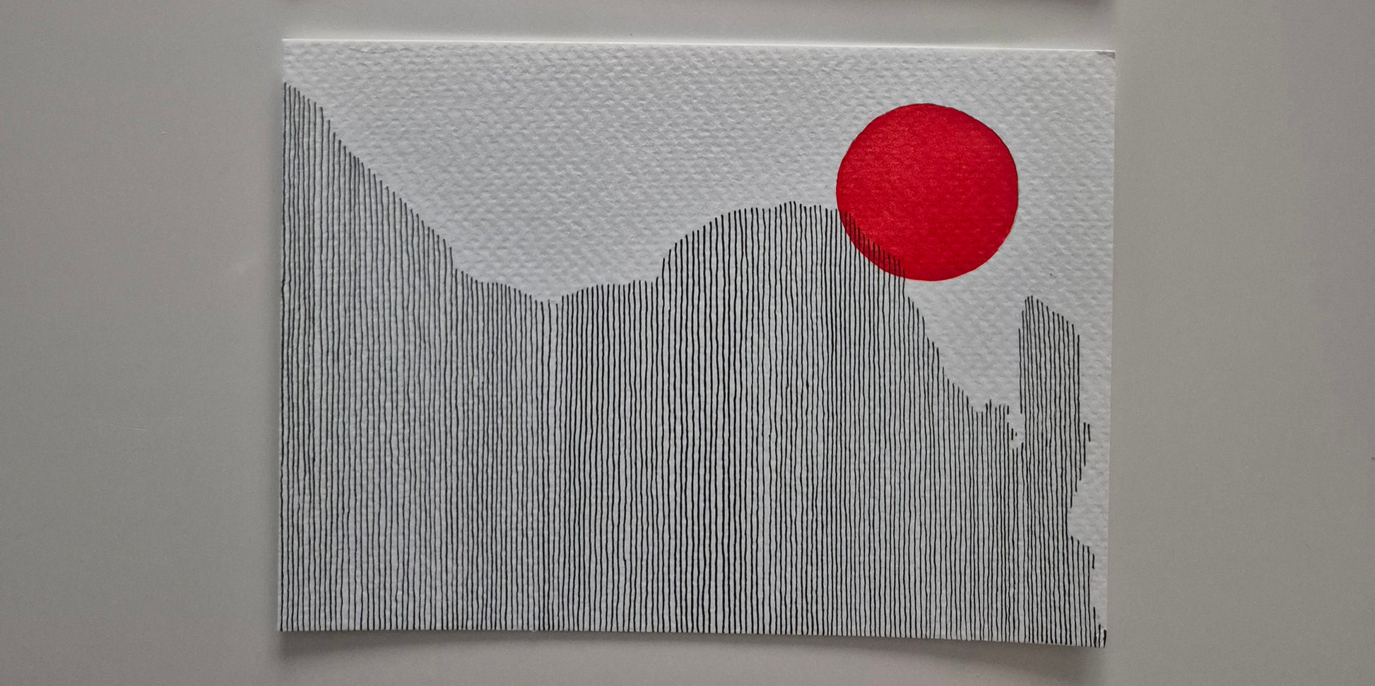 Martina Červinková — Correspondances #1 — original postcard artwork
