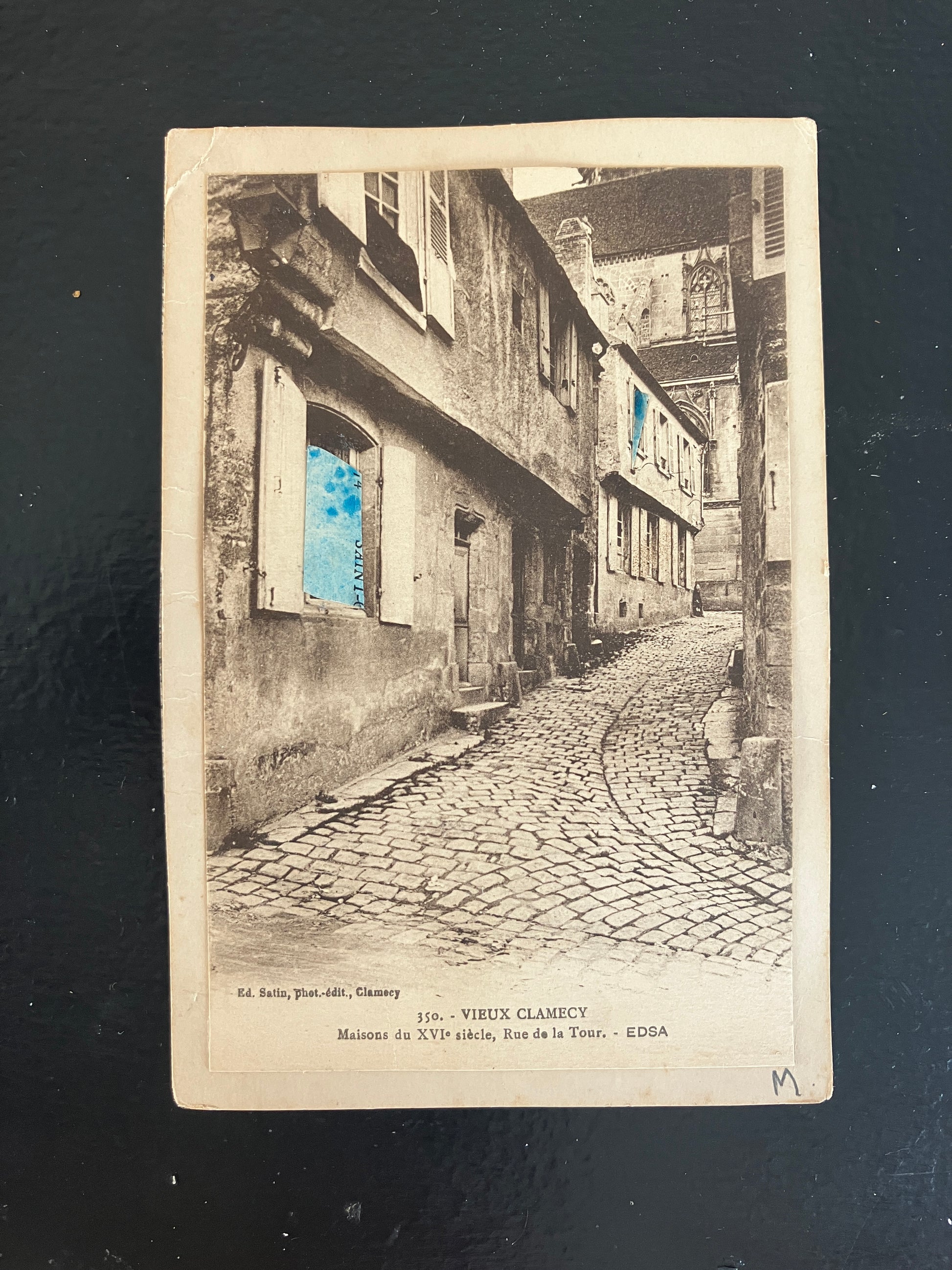 Mary Sherman — Correspondances #1 — original postcard artwork