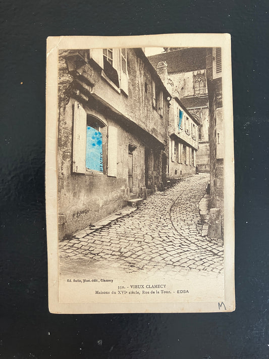 Mary Sherman — Correspondances #1 — original postcard artwork