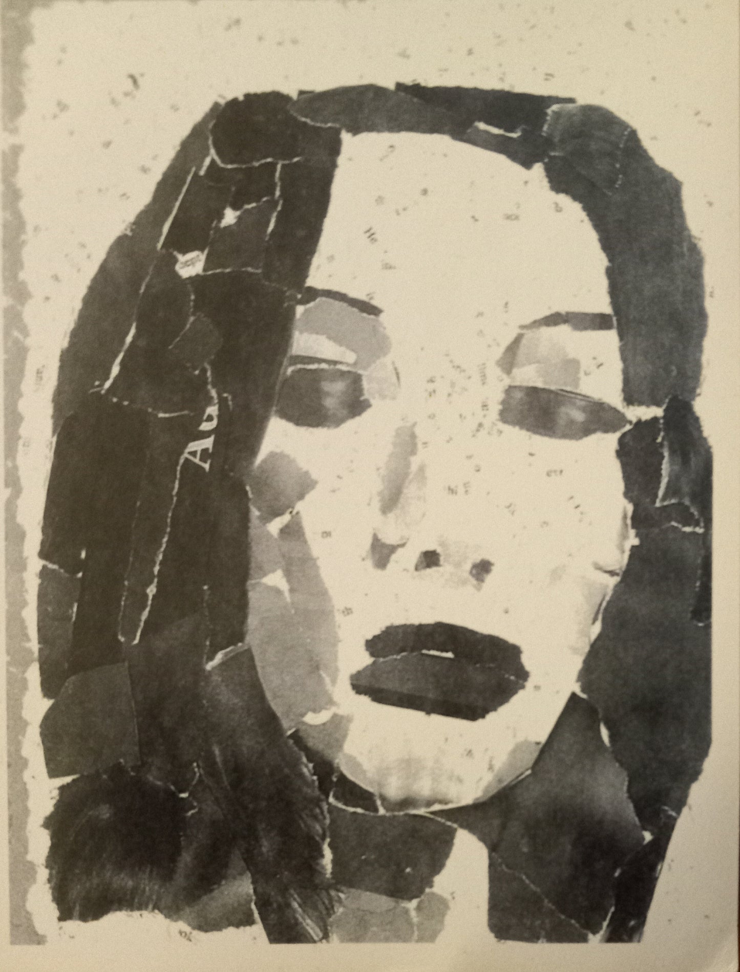 Matthew Freeth — Correspondances #1 — original postcard artwork