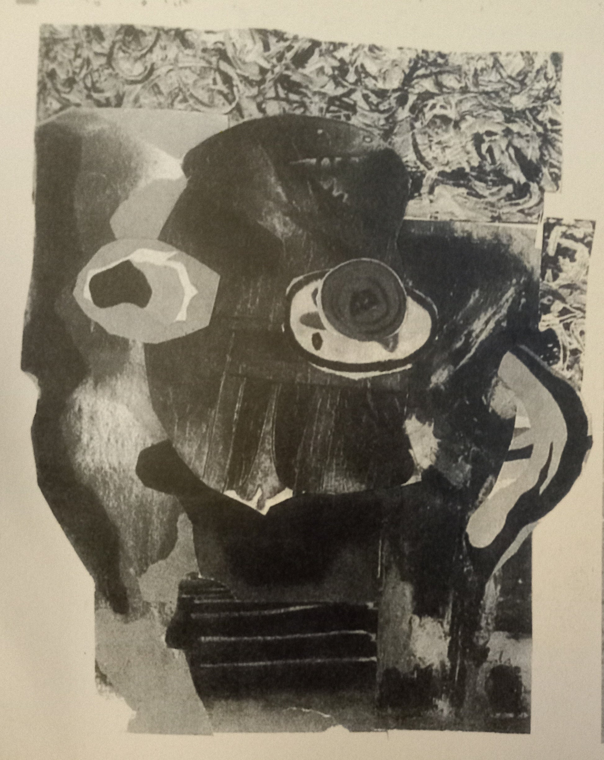 Matthew Freeth — Correspondances #2 — original postcard artwork