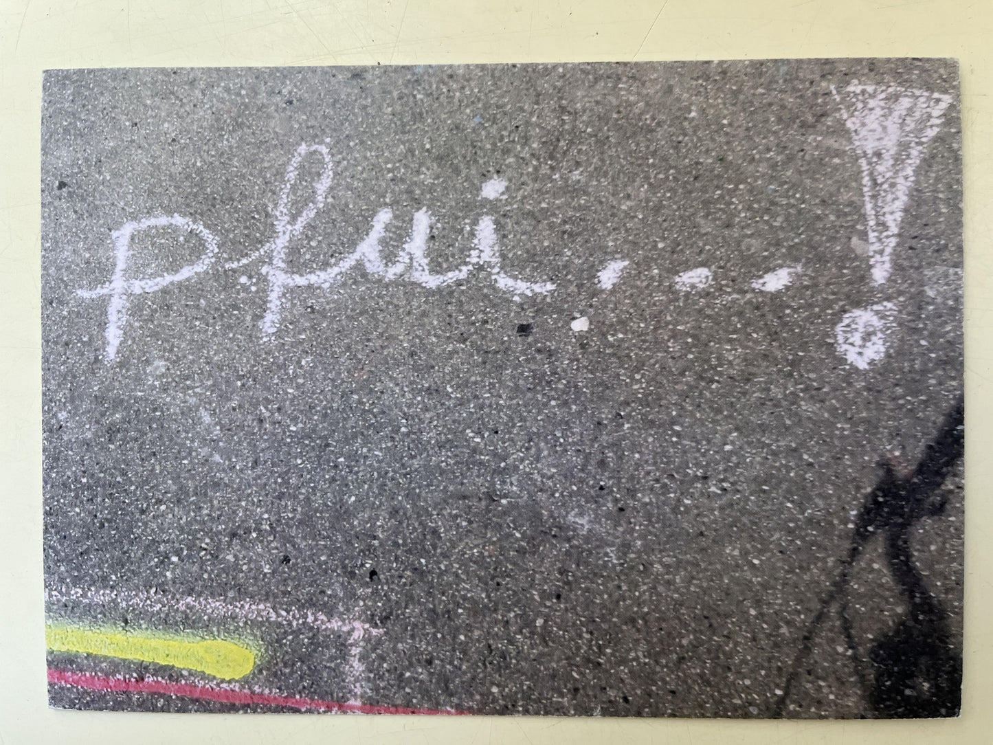 Matthias Mondon — Correspondances #3 — original postcard artwork
