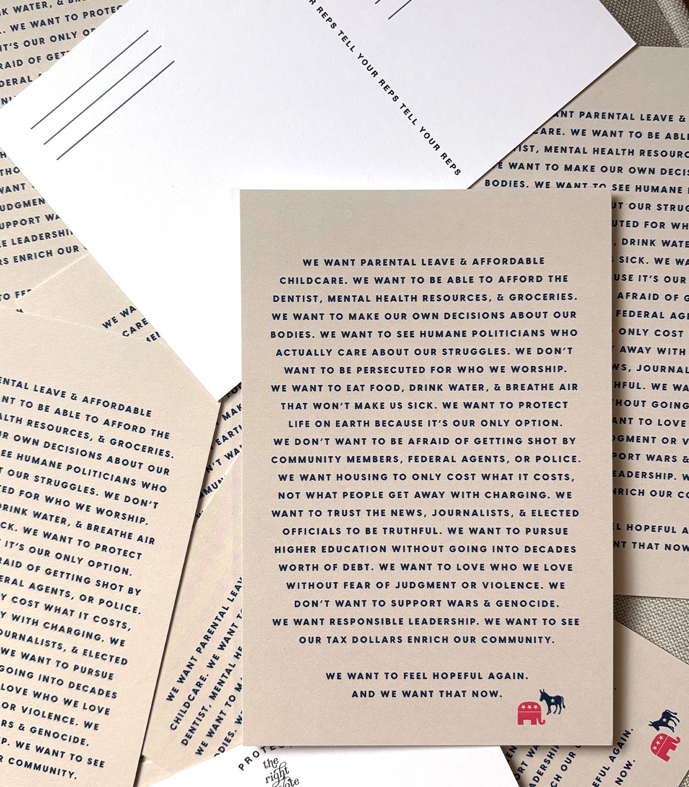 Melanie Walby — Correspondances #1 — original postcard artwork