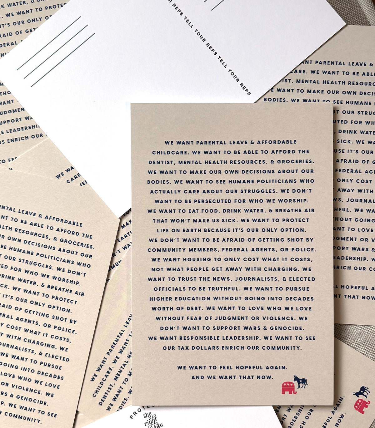Melanie Walby — Correspondances #1 — original postcard artwork