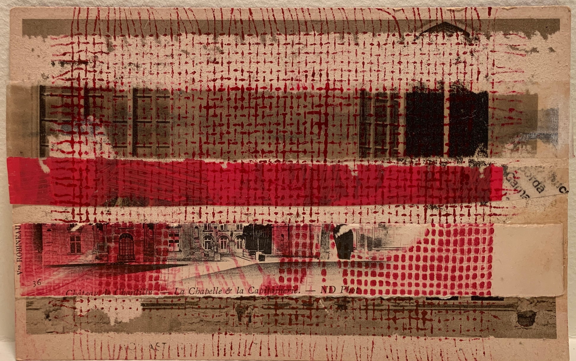 Mercè Grifé — Correspondances #2 — original postcard artwork