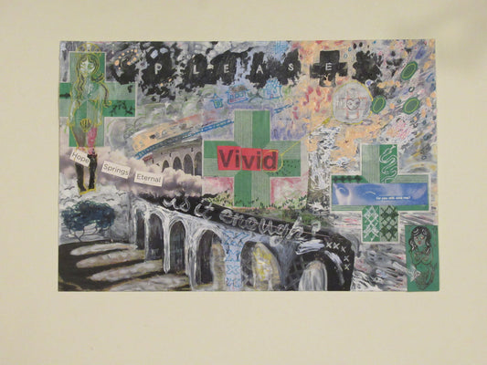 Meredith Donnachie — Correspondances #1 — original postcard artwork