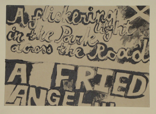 Meredith Donnachie — Correspondances #2 — original postcard artwork