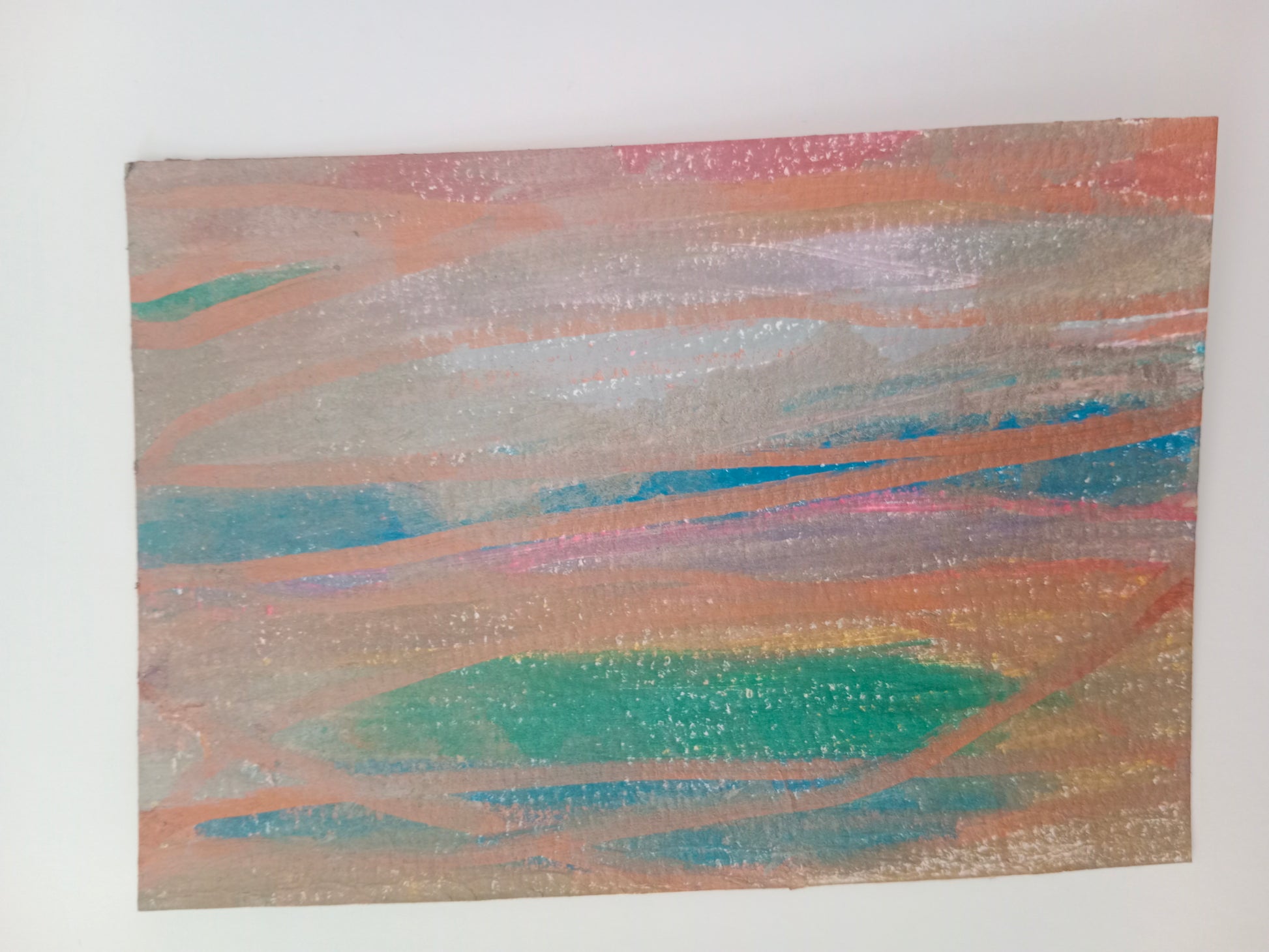 Michaela Schreiner — Correspondances #1 — original postcard artwork