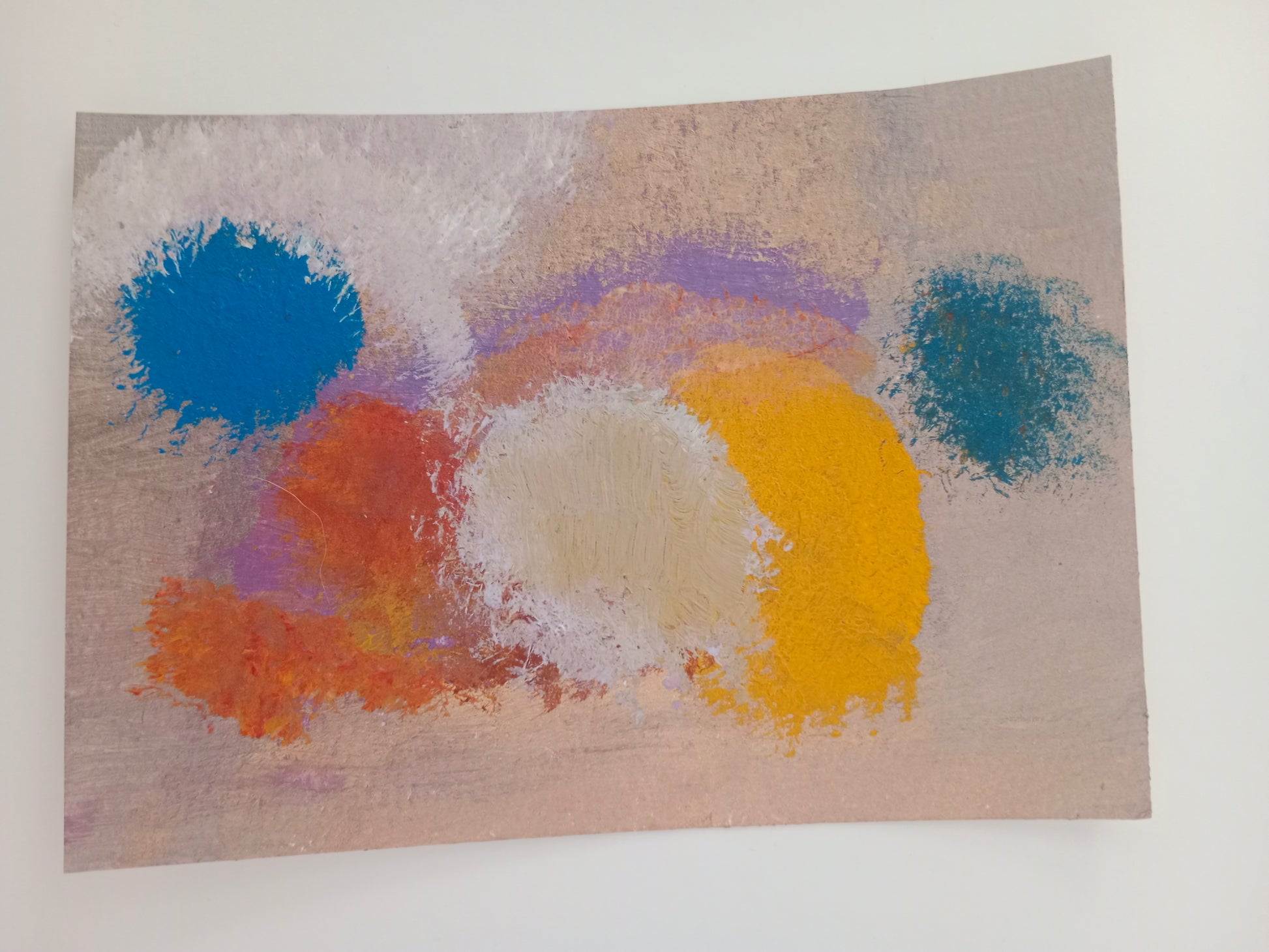 Michaela Schreiner — Correspondances #3 — original postcard artwork