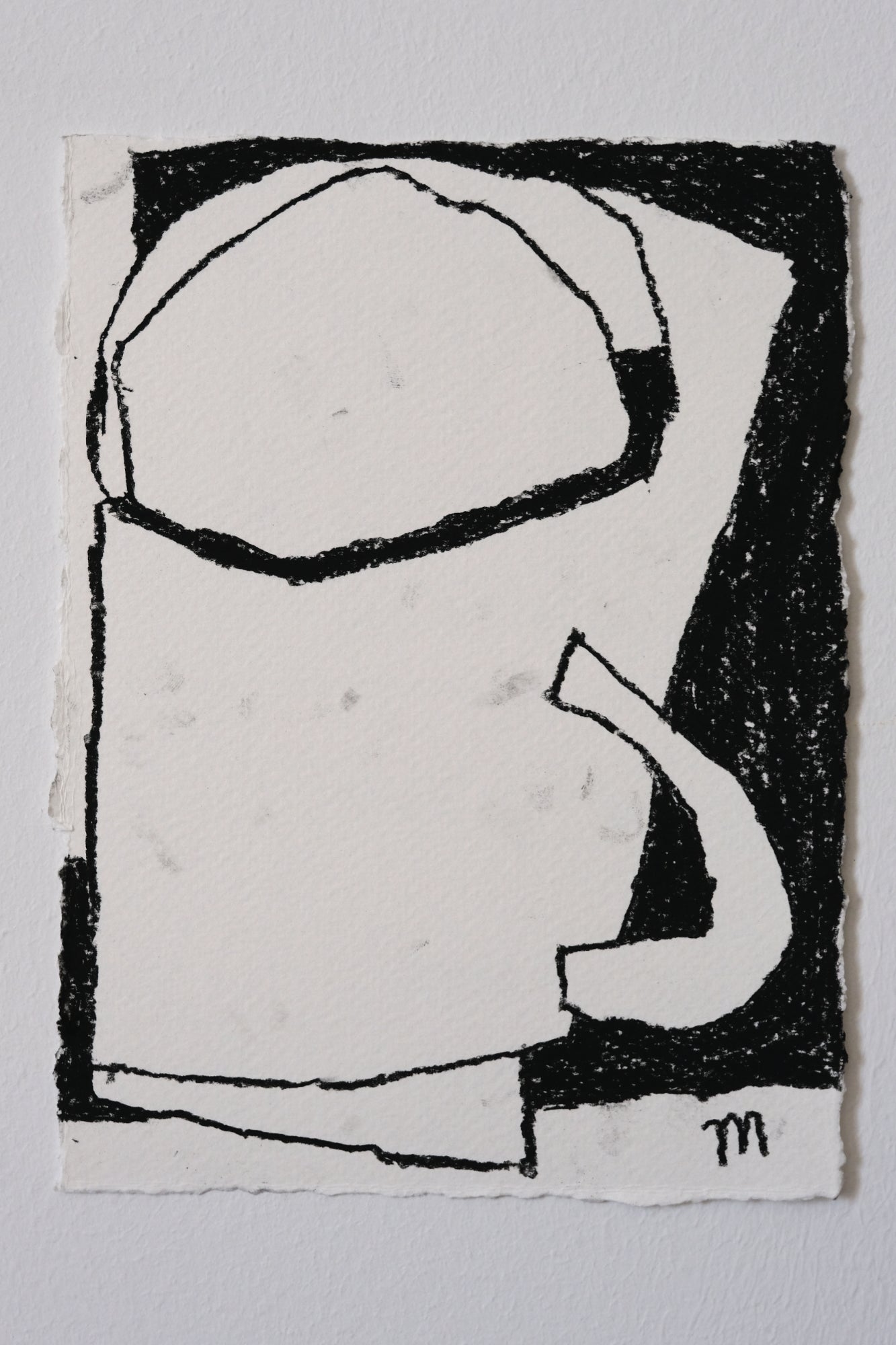 Milica Le Varlet — Correspondances #2 — original postcard artwork