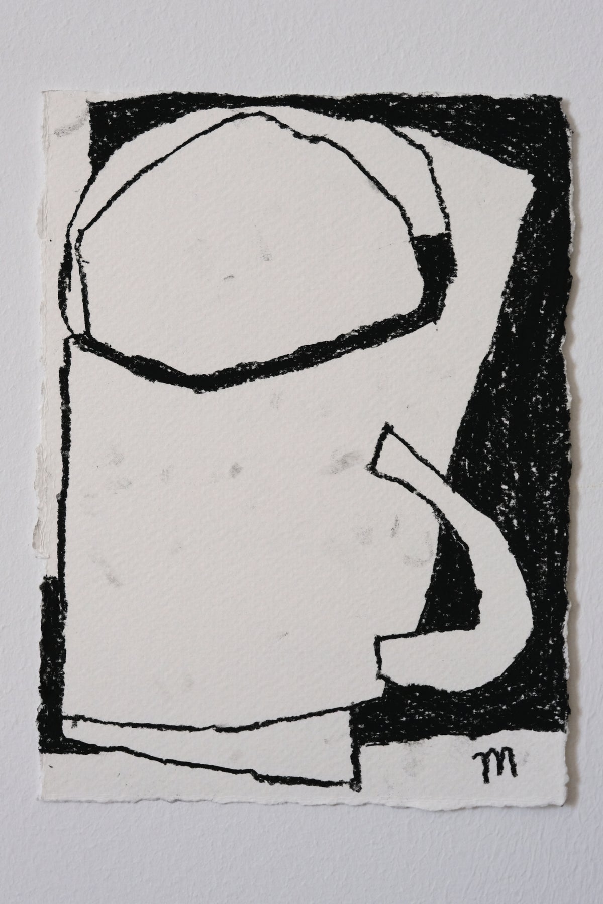 Milica Le Varlet — Correspondances #2 — original postcard artwork