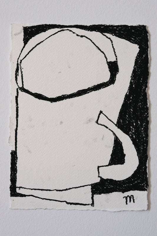 Milica Le Varlet — Correspondances #2 — original postcard artwork