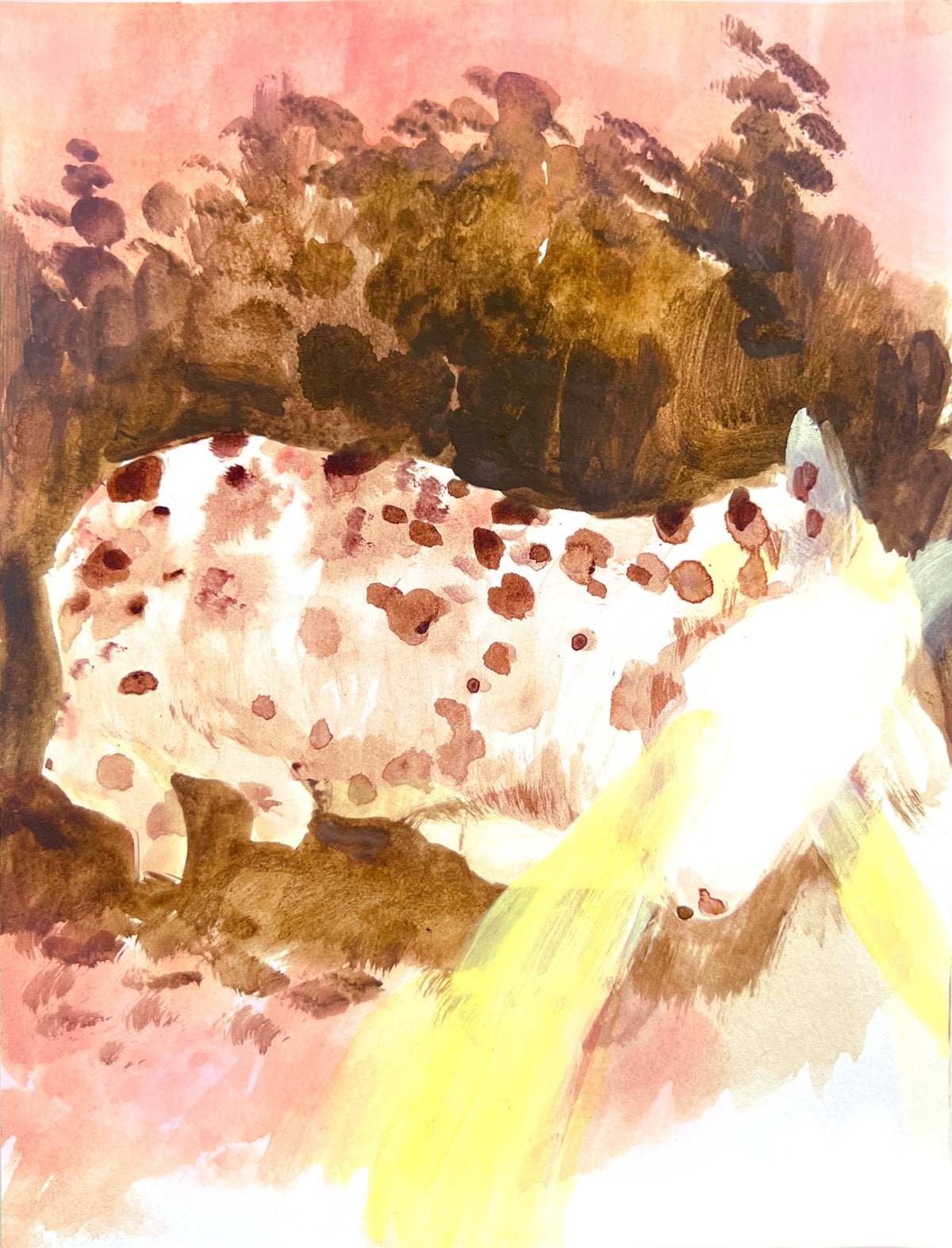 Mirjam Zimmermann — Correspondances #2 — original postcard artwork
