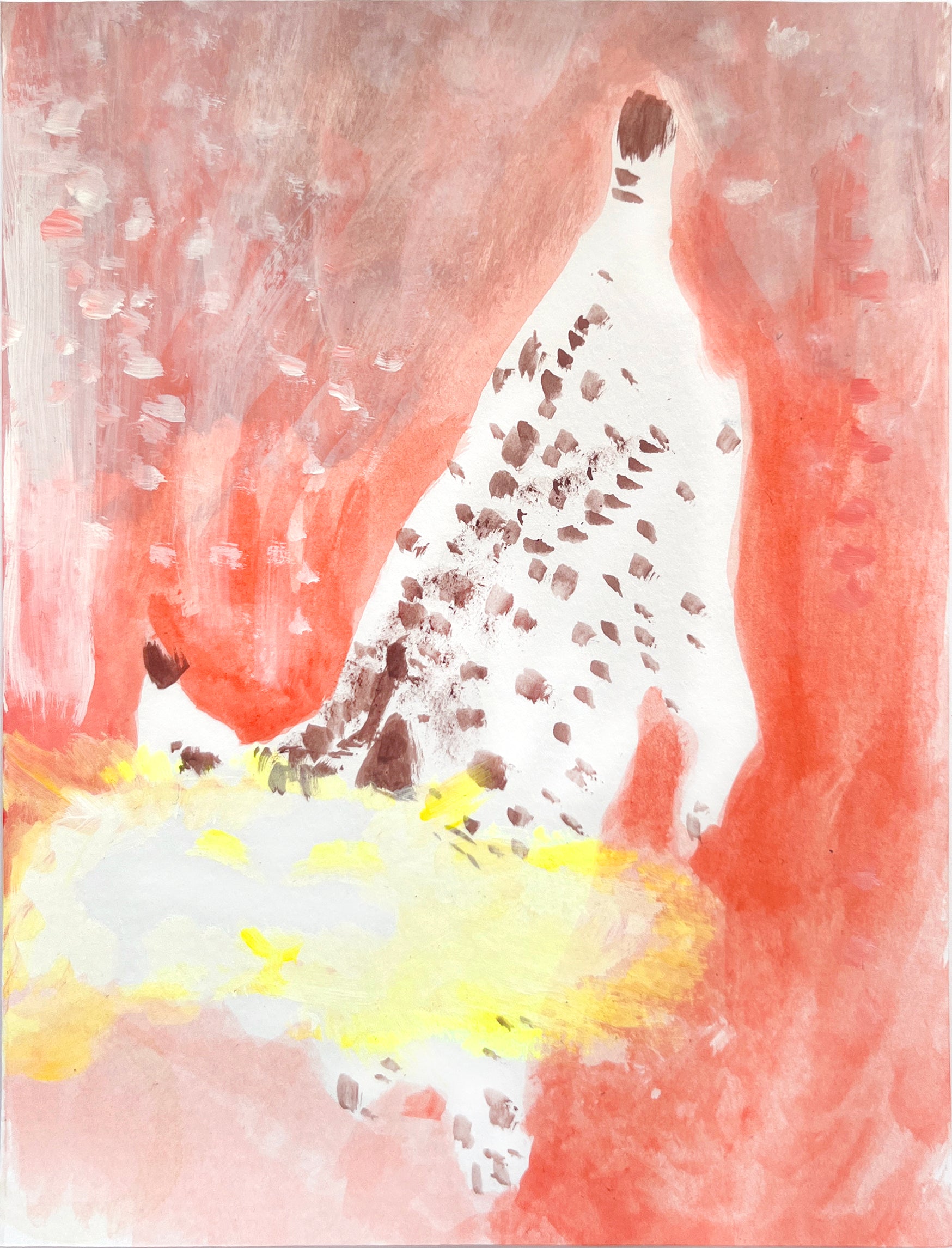 Mirjam Zimmermann — Correspondances #3 — original postcard artwork