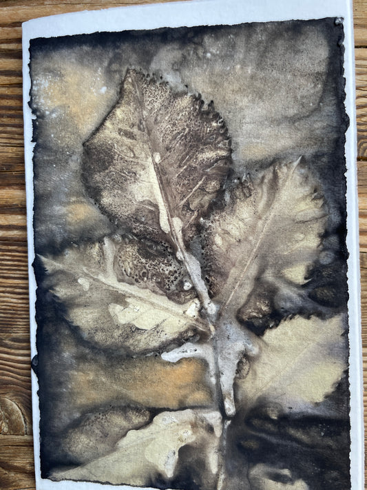 Monika Stummer — Correspondances #2 — original postcard artwork