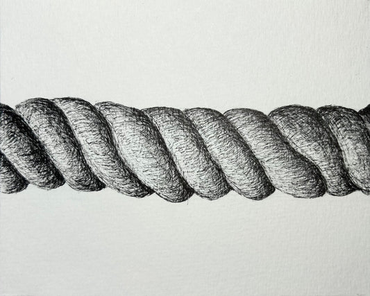 Monique Wan — Correspondances #2 — original postcard artwork