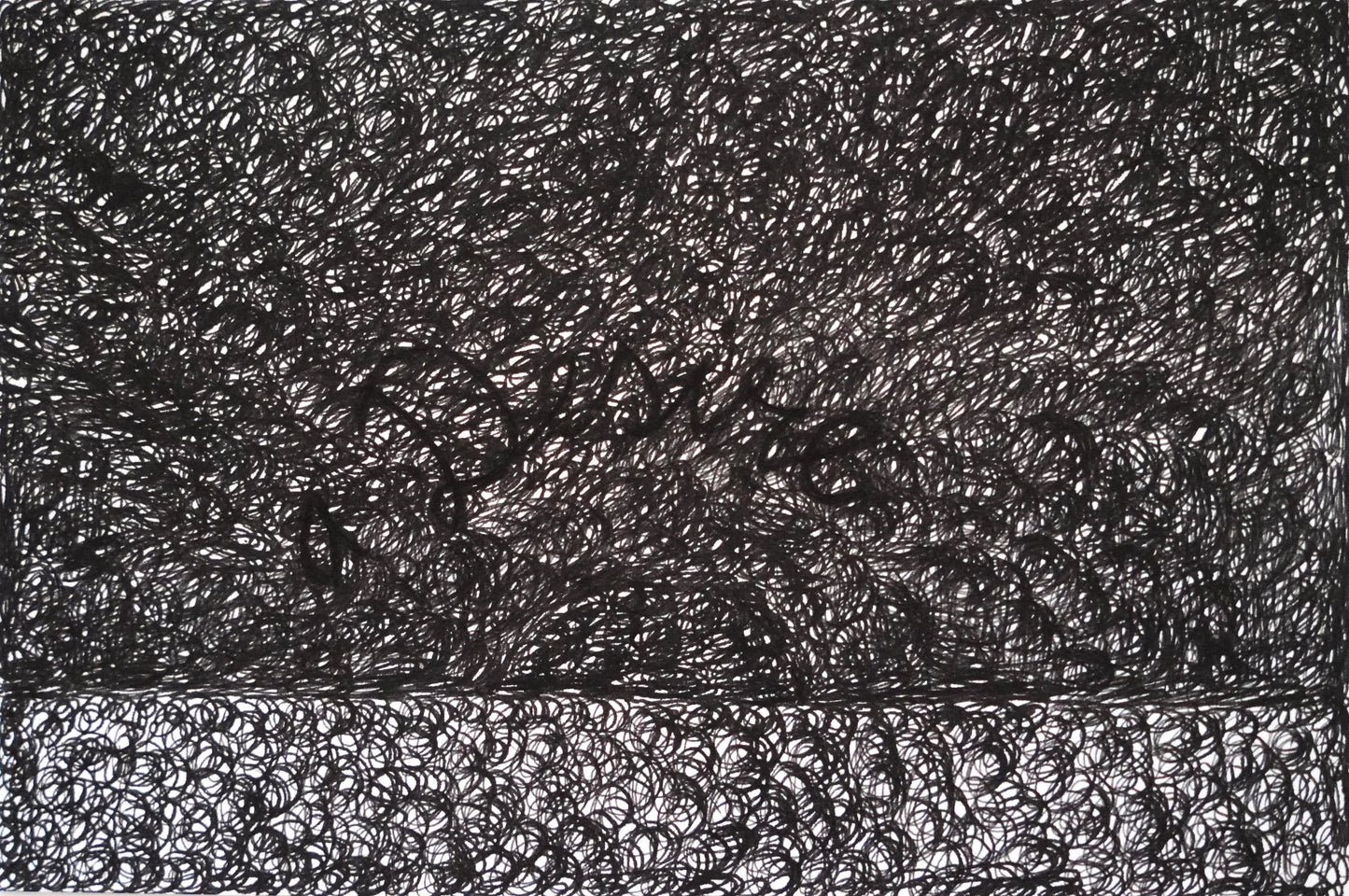 Nacho Martín Encinas — Correspondances #1 — original postcard artwork