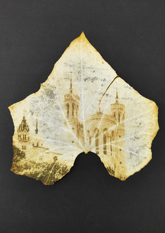 Nadège Herrygers — Correspondances #2 — original postcard artwork