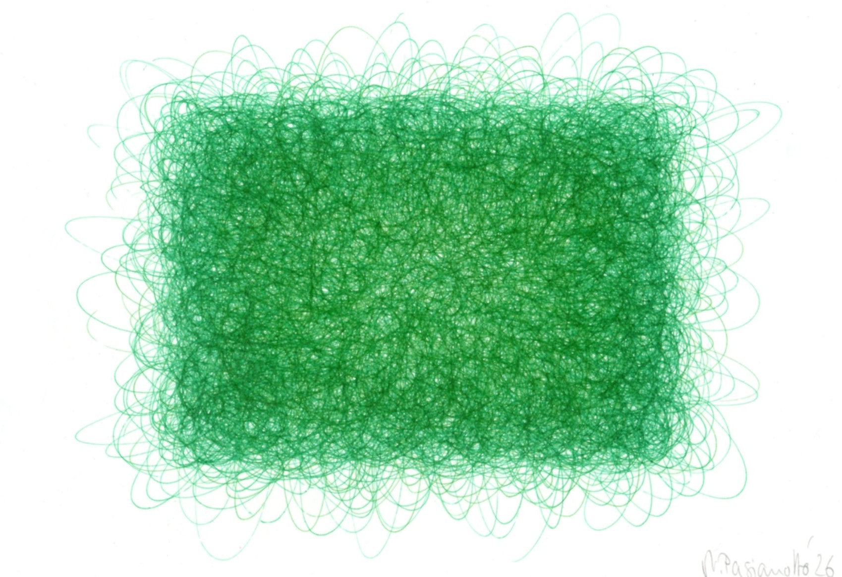 Nadine Pasianotto — Correspondances #1 — original postcard artwork