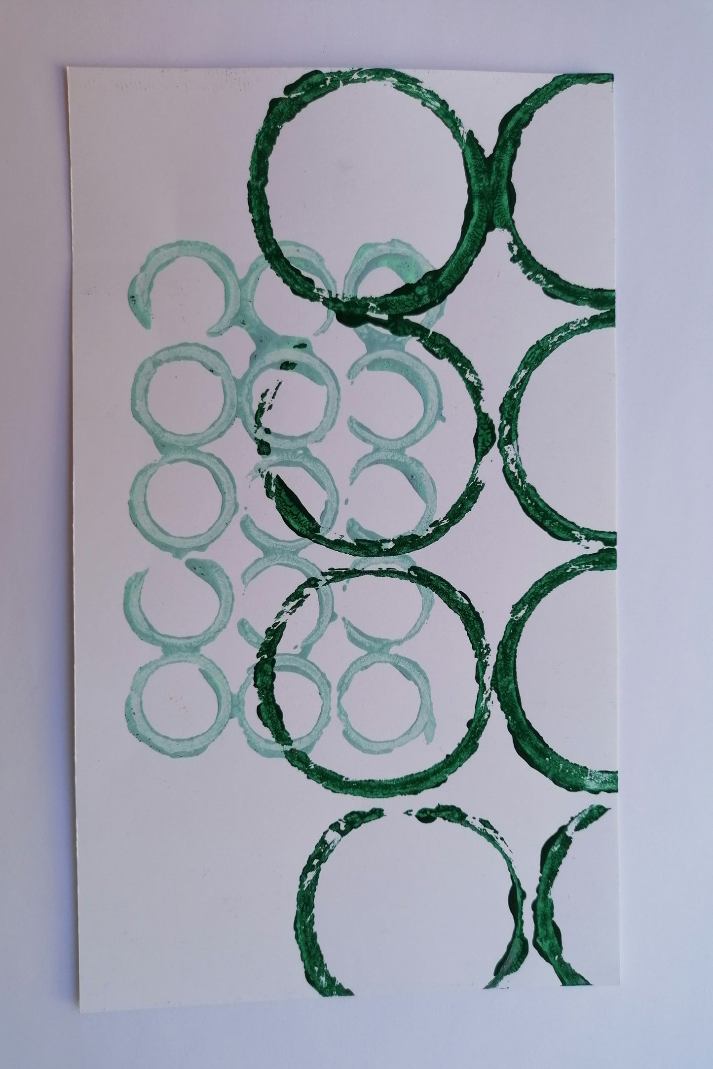 Natalie Squire — Correspondances #1 — original postcard artwork