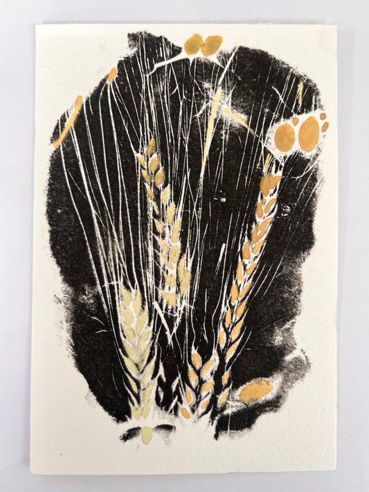 Natasha Marshall — Correspondances #1 — original postcard artwork