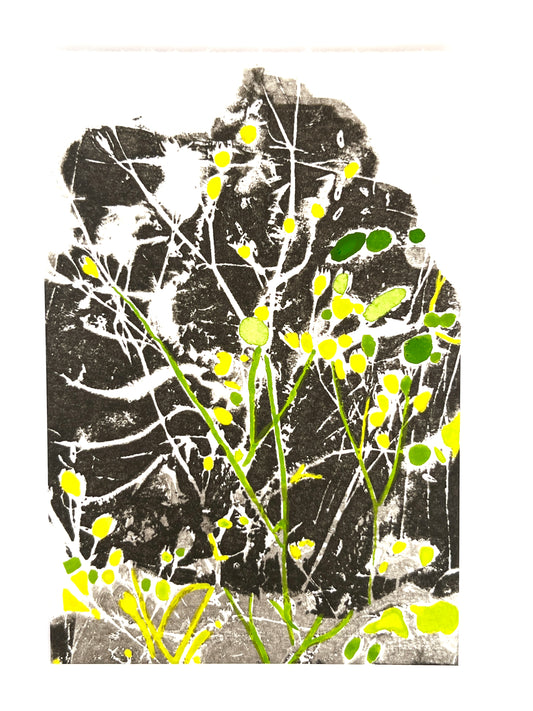 Natasha Marshall — Correspondances #3 — original postcard artwork