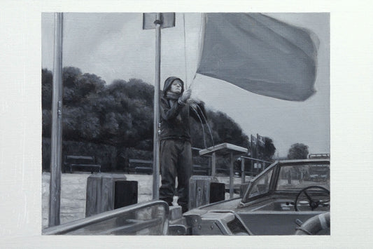 Nicholas Middleton — Correspondances #1 — original postcard artwork